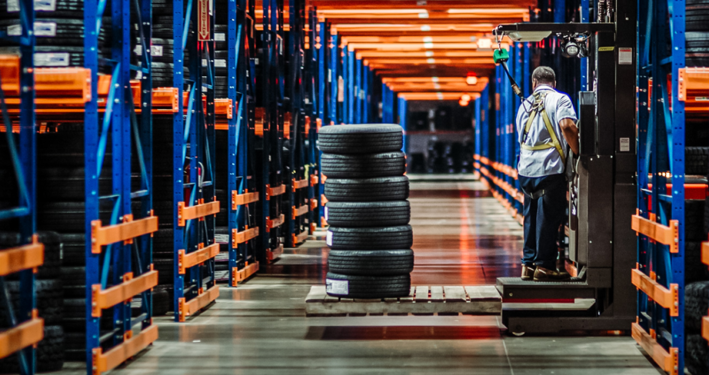 Tire Storage area