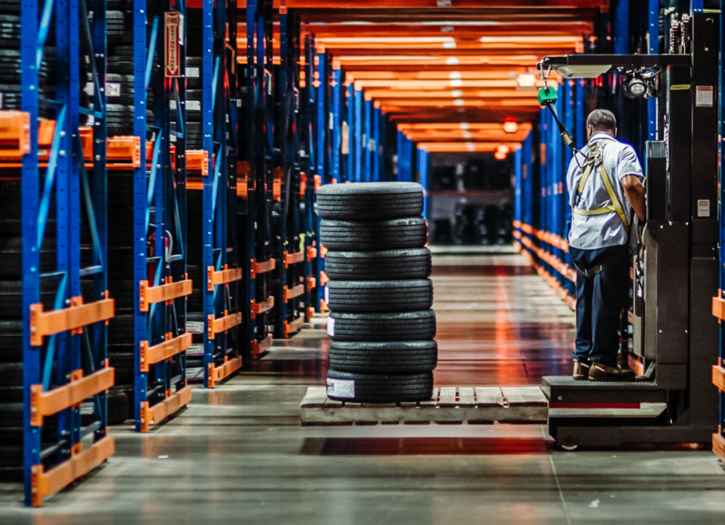 Tire Storage area